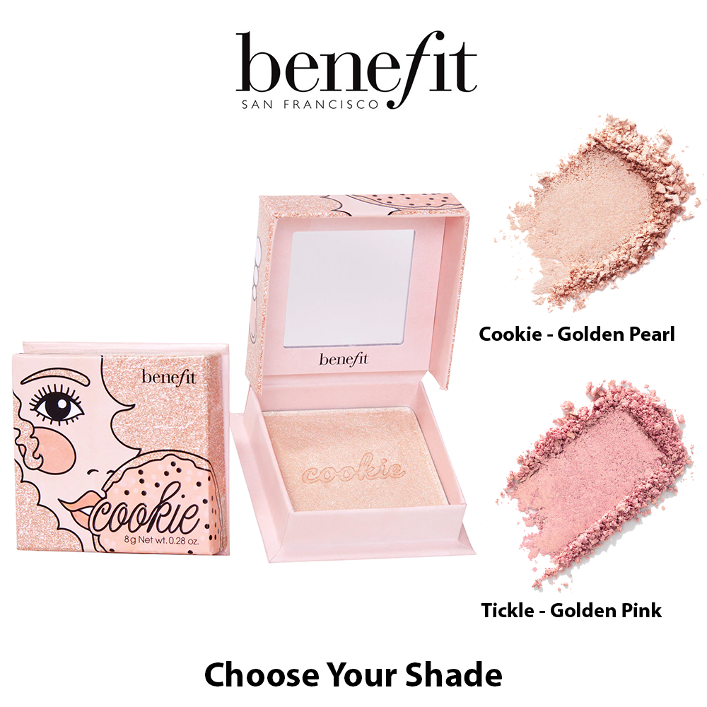 Benefit Cosmetics Cookie and Tickle Shimmer Finish Powder Highlighters