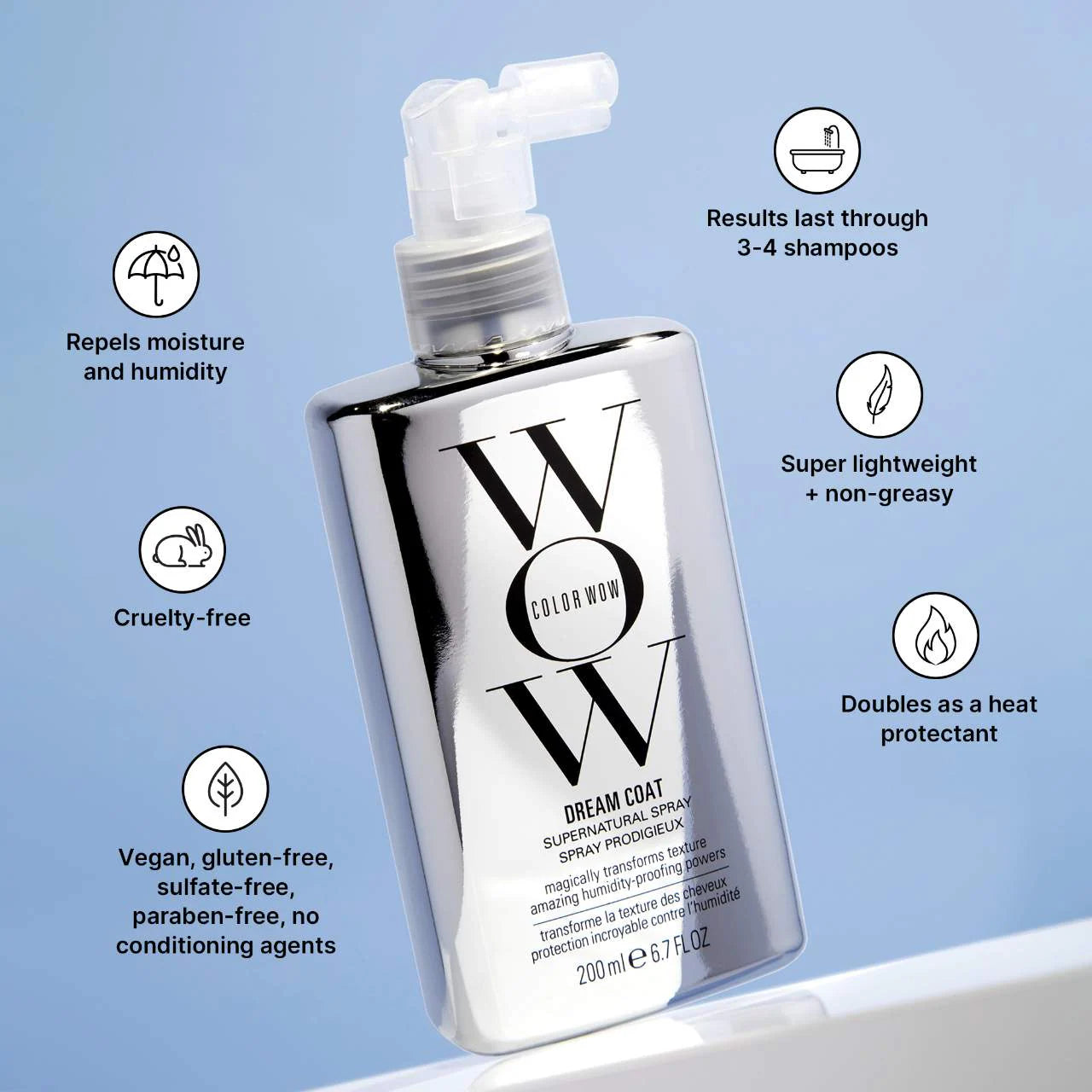 Color Wow Dream Coat Supernatural Treatment Hair Spray (200mL)