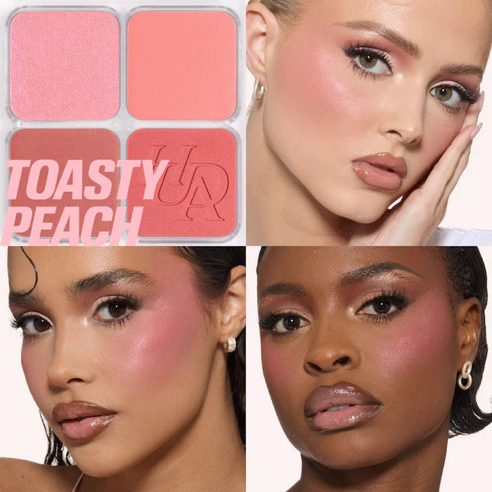 HUDA BEAUTY Blush Filter Blurring Blush lighters Palette Toasty Peach