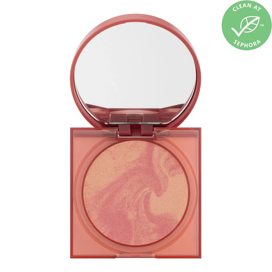 Huda Beauty GloWish Cheeky Vegan Blush Powder Milky Rose
