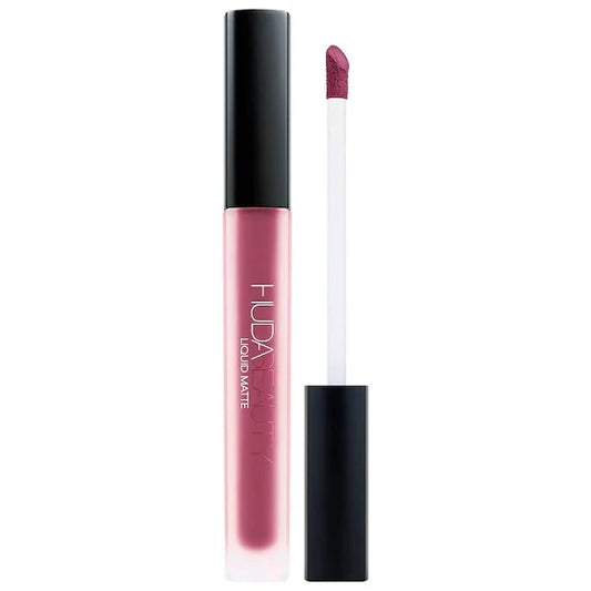 Huda Beauty Liquid Matte Ultra Comfort Transfer Proof Lipstick Trophy Wife