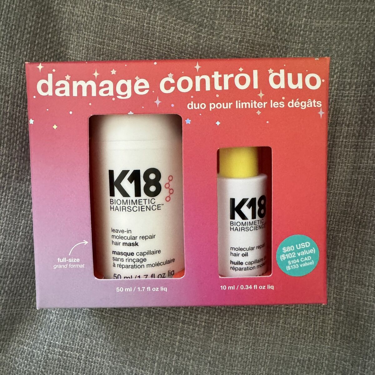 K18 Damage Control Duo Set