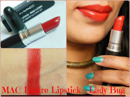 Mac Cosmetics Lustre Lipstick Lady Bug