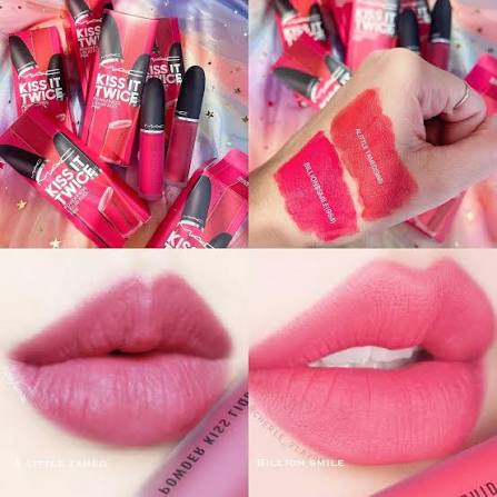 Mac Cosmetics kiss it twice powder kiss liquid duo pink
