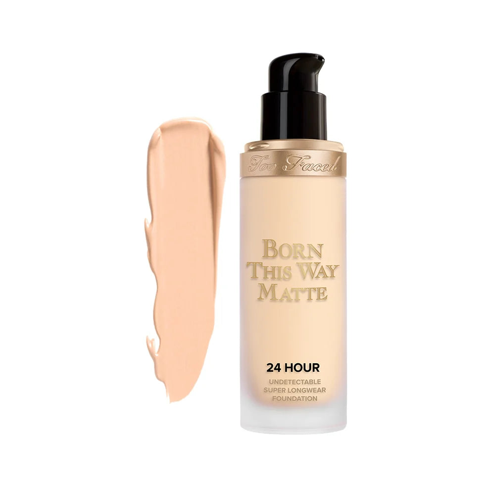Too Faced Born This way Matte 24 hour longwear foundation Snow