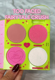 Too Faced Fairytale Crush Blush & Highlighter Palette Makeup Set