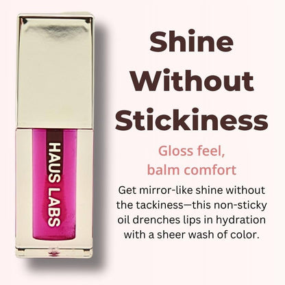HAUS LABS BY LADY GAGA  PhD Hybrid Hydrating Tinted Lip Oil