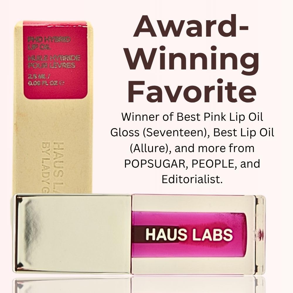 HAUS LABS BY LADY GAGA  PhD Hybrid Hydrating Tinted Lip Oil