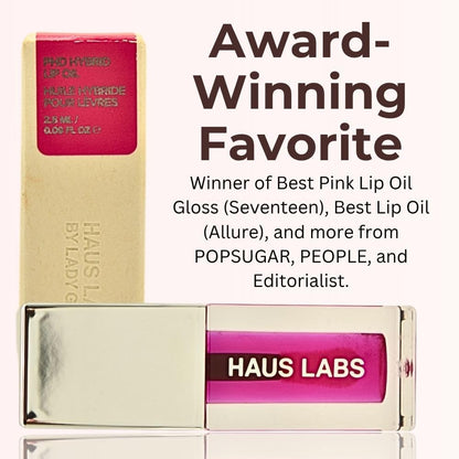 HAUS LABS BY LADY GAGA  PhD Hybrid Hydrating Tinted Lip Oil