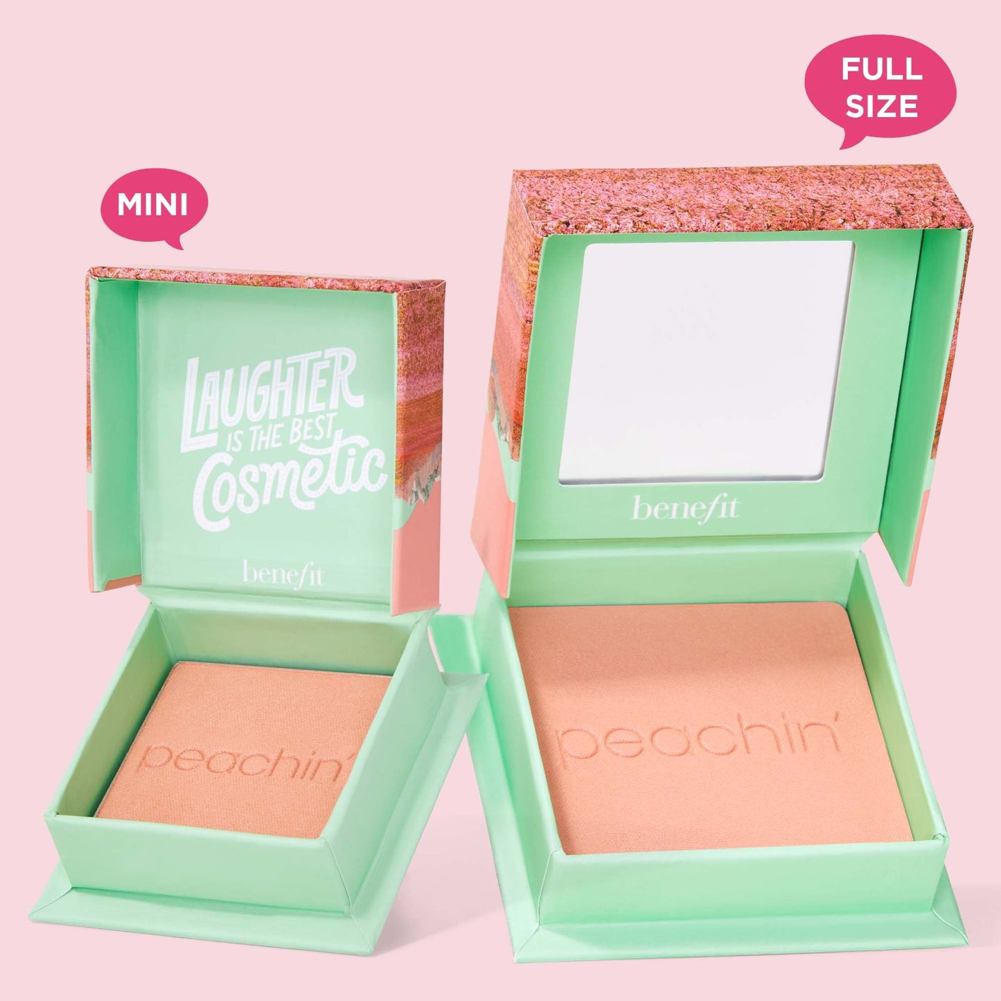 Benefit Cosmetics Soft Powder Blush Peachin
