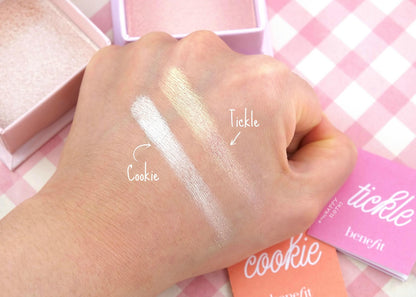 Benefit Cosmetics Cookie and Tickle Shimmer Finish Powder Highlighters