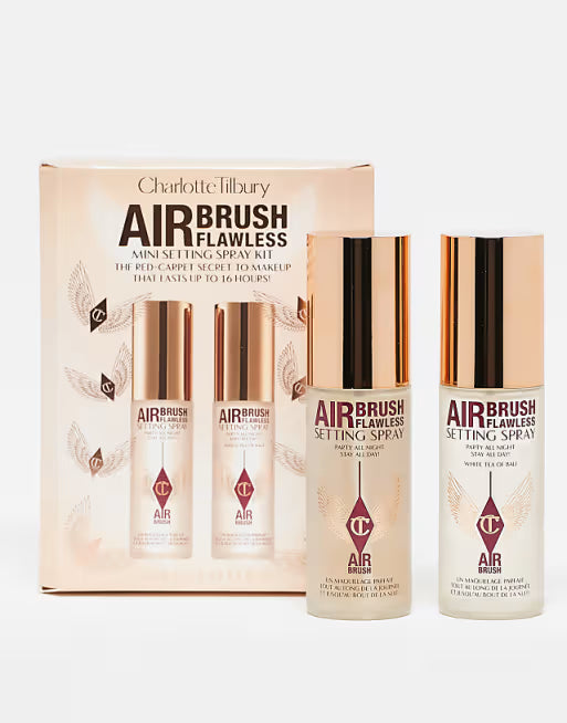 Charlotte Tilbury Mini Airbrush Flawless Setting Spray Duo Gift Set