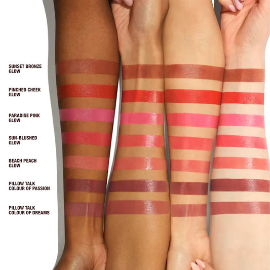charlotte tilbury beautiful skin island glow lip and cheek shades