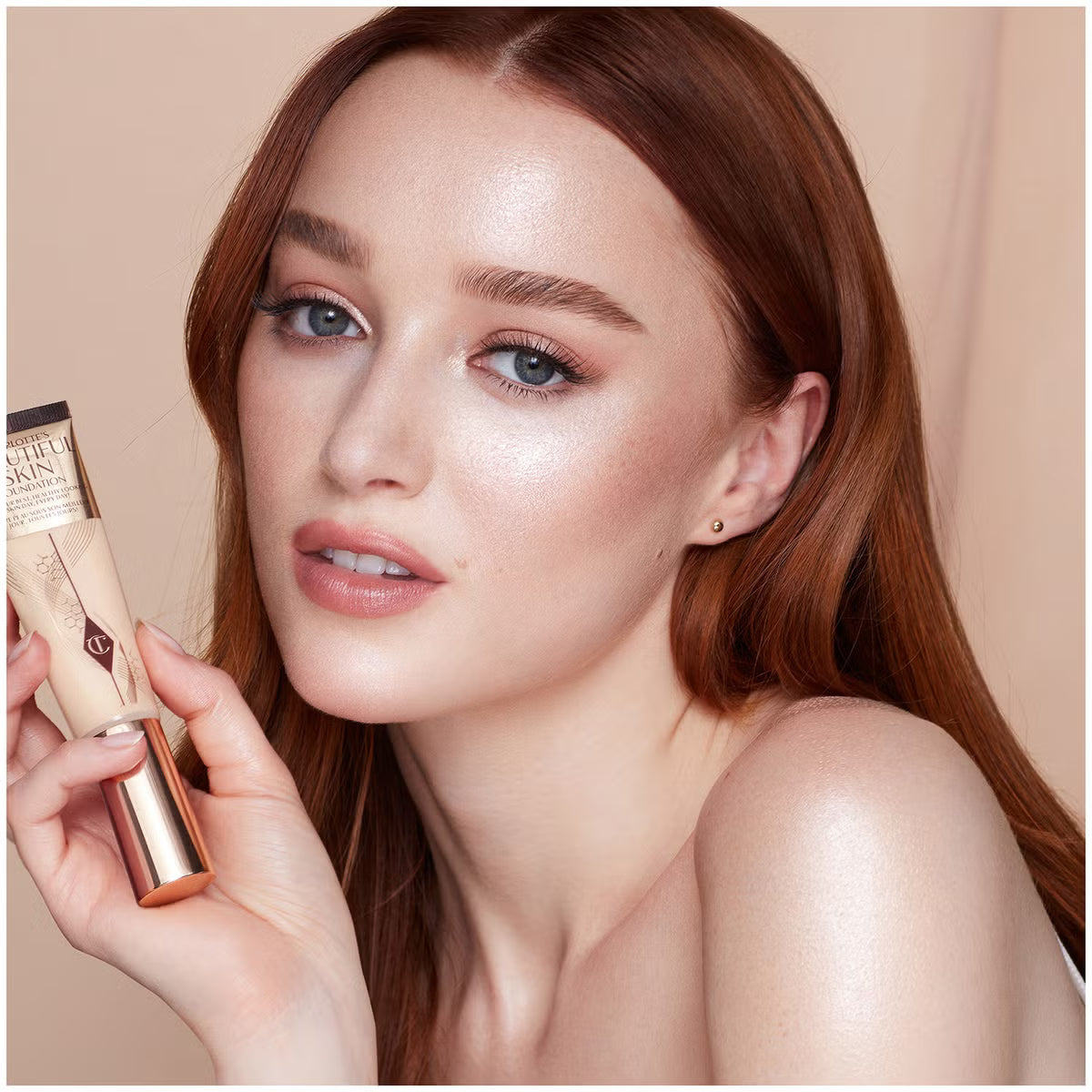 Charlotte Tilbury Beautiful Skin Medium Coverage Liquid Foundation with Hyaluronic Acid 1 Neutral