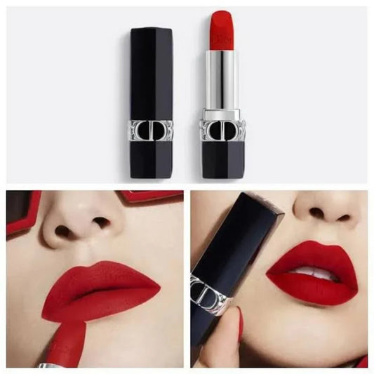 Dior Rouge Dior Refillable Lipstick 999 Matte