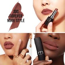 Dior Rouge Forever Lipstick 300 forever Nude style