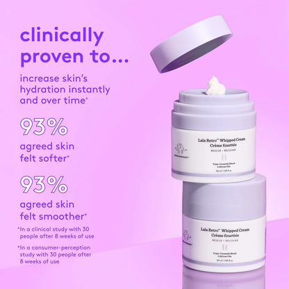 Drunk Elephant Lala Retro Nourishing Whipped Refillable Moisturizer