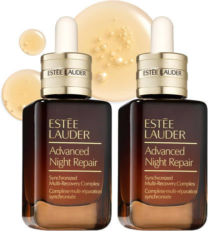 Estée Lauder Advanced Night Repair Synchronized Multi-Recovery Complex Serum Duo with Hyaluronic Acid