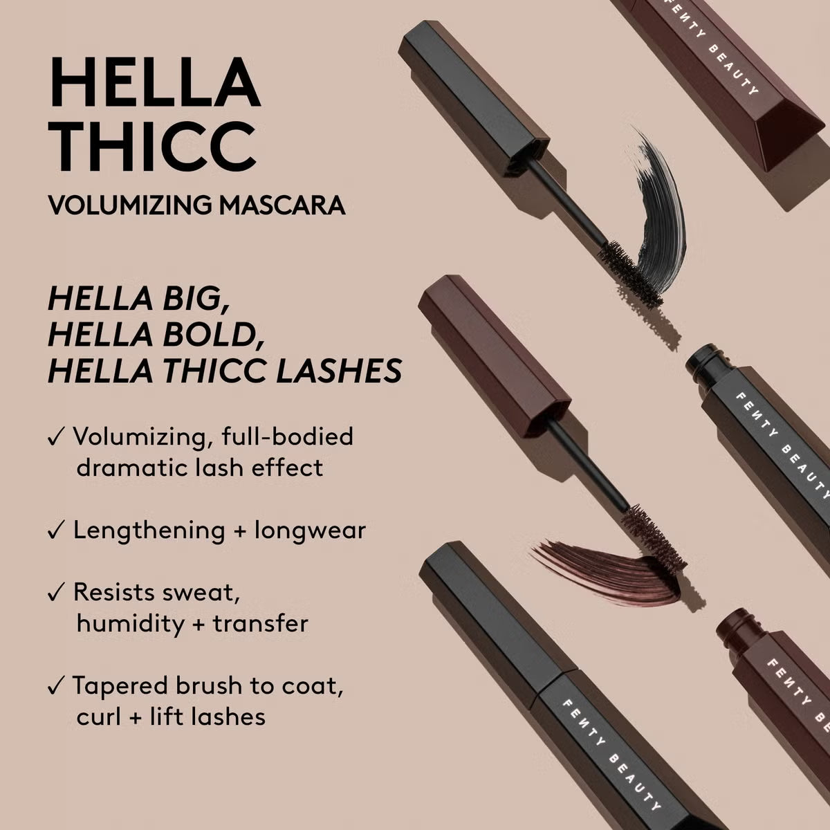 Fenty Beauty Hella Thicc Volumizing Mascara