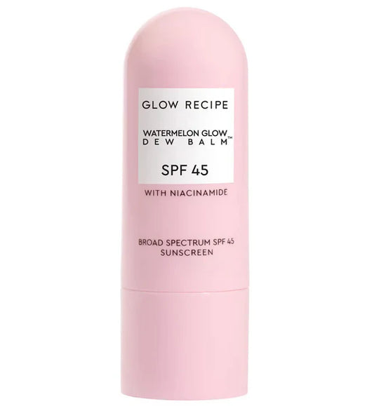 Glow Recipe Watermelon Glow Niacinamide Dew Balm Face Sunscreen Stick- SPF 45