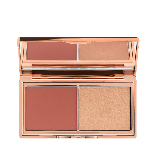 Charlotte Tilbury Mini Hollywood Blush & Glow Palette Tan/Deep