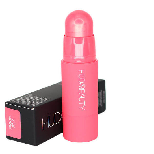 Huda Beauty Cheeky Tint Cream Blush Stick Proud Pink