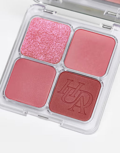Huda Beauty Blush Filter Blurring Blushlighters Palette Rose Berry