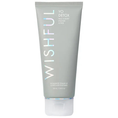 Huda Beauty Yo Detox Charcoal Face & Body Enzyme Scrub