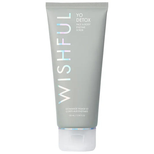 Huda Beauty Yo Detox Charcoal Face & Body Enzyme Scrub