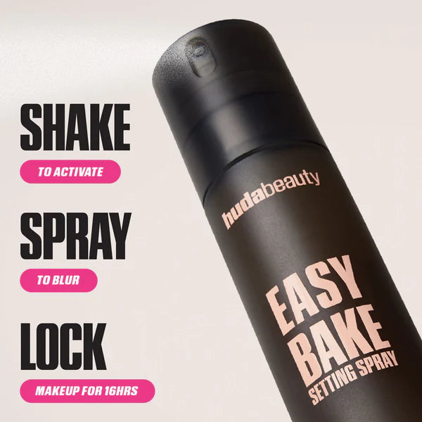 Huda Beauty Easy Bake Blurring Setting Spray with 16-Hour Wear 100ml