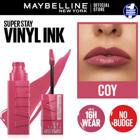 Maybelline Superstay Vinyl Ink Liquid Lipstick 20 coy