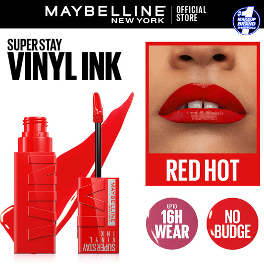 Maybelline Superstay Vinyl Ink Liquid Lipstick 20 Red Hot