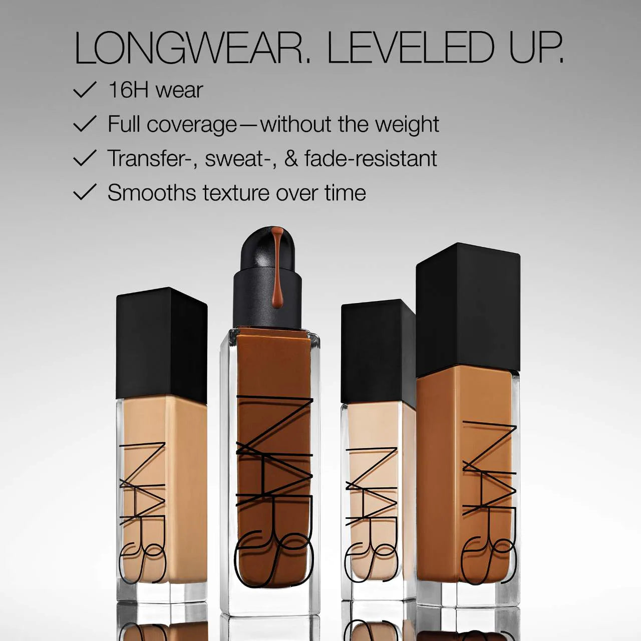 nars natural radiant longwear foundation features