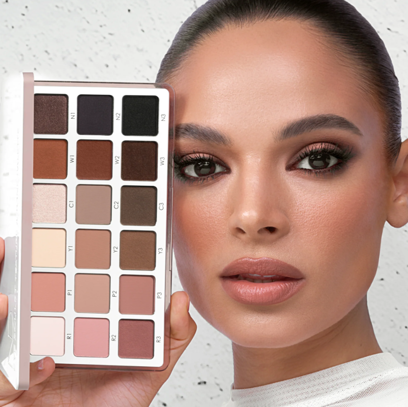 Natasha Denona Eye Sculpt Texture & Tone Eyeshadow Palette Soft