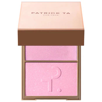 PATRICK TA Major Glow Creme & Powder Light Reflecting Translucent Highlighter Duo Baby