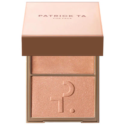 PATRICK TA Major Glow Creme & Powder Light Reflecting Translucent Highlighter Duo Daddy