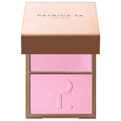 PATRICK TA Major Glow Creme & Powder Light Reflecting Translucent Highlighter Duo Baby