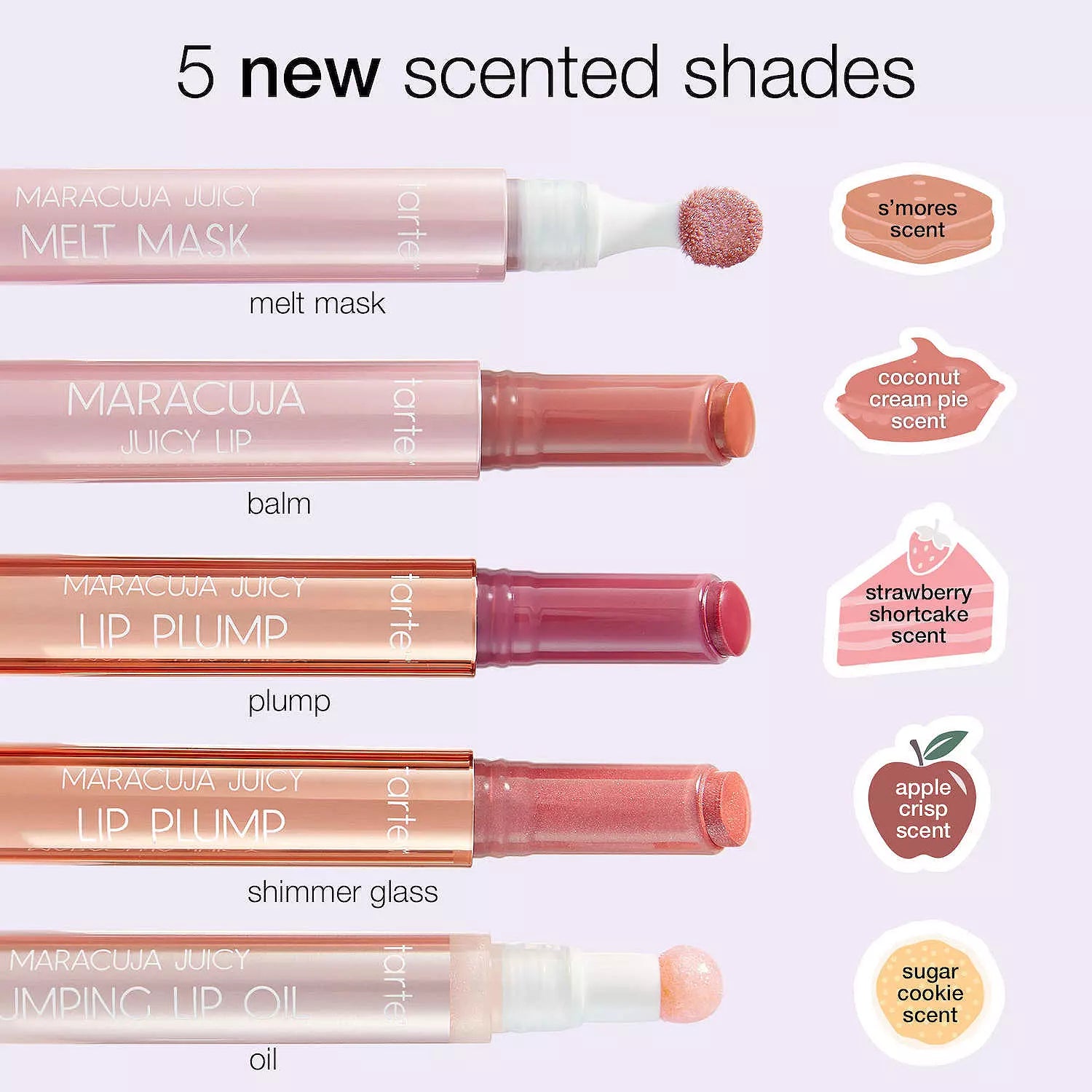 tarte maracuja juicy lip shades