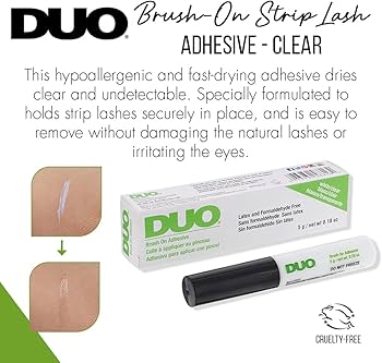 Duo Brush On Lash Adhesive Clear