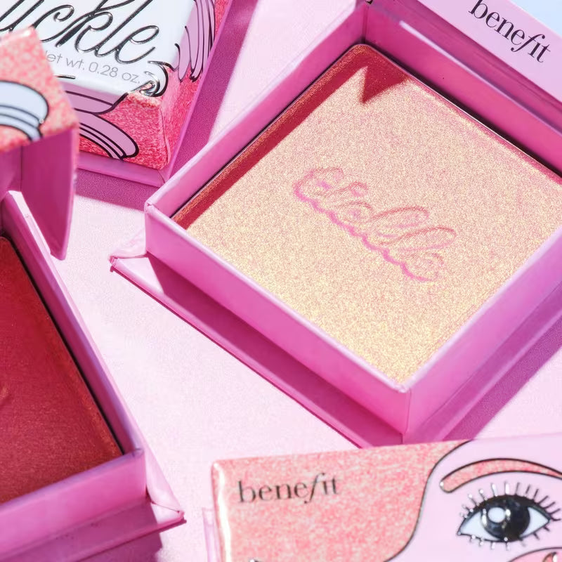Benefit Cosmetics Cookie and Tickle Shimmer Finish Powder Highlighters