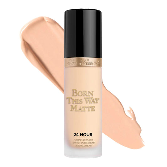 Too Faced Born This Way Matte Longwear Liquid Foundation Makeup Natural Beige