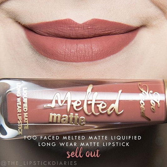 Too Faced Melted Matte Liquid Lipstick Sell Out