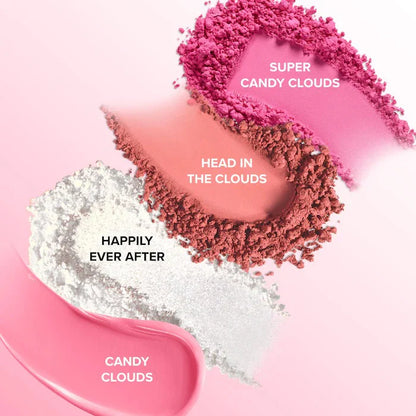 Too Faced Fairytale Crush Blush & Highlighter Palette Makeup Set