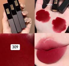 Ysl The Slim Velvet Radical 309 Fatal Carmin
