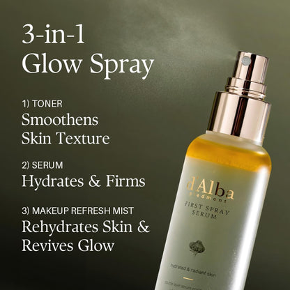 d'alba white truffle first spray serum 100ml