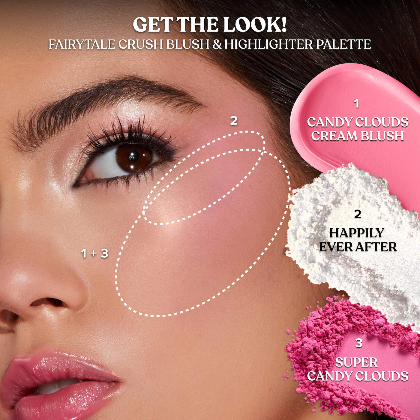 too faced blush and highlighter palette