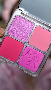 Huda Beauty Blush Filter Blurring Blush lighters Palette Baby Pink