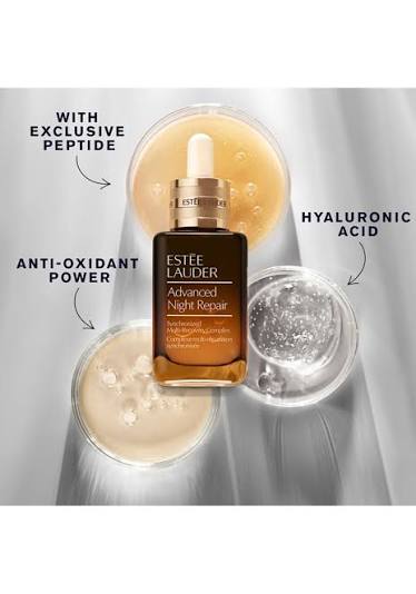 Estée Lauder Advanced Night Repair Synchronized Multi-Recovery Complex Serum Duo with Hyaluronic Acid
