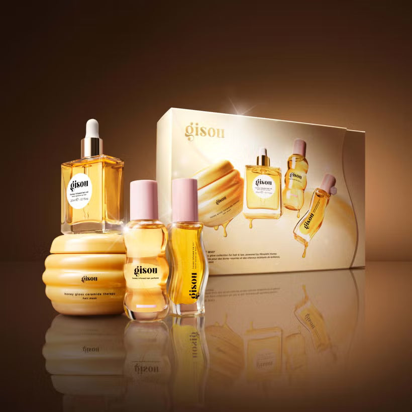 Gisou Glow All The Way Set