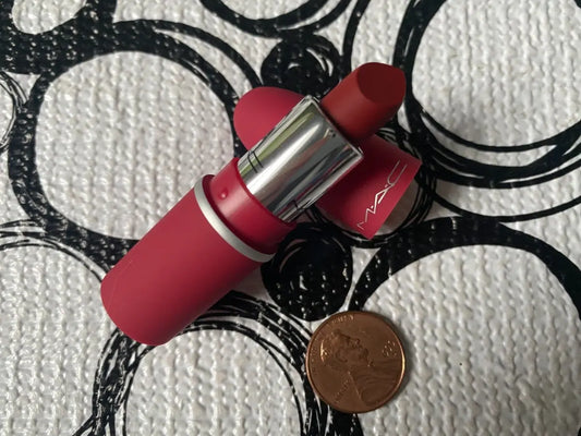 mac cosmetics powder kiss Mini lipstick Boozy Kiss